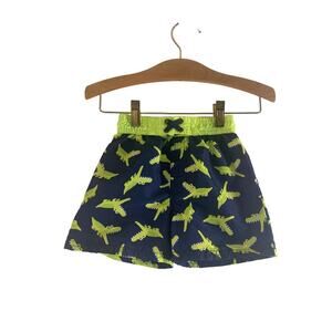 QUICK SEVEN Boy’s Neon Alligator Swim Trunks / Size: 3T